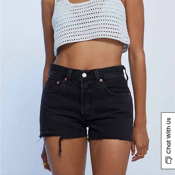 Levi’s 501 Shorts with Button Fly - Picture 3 of 3